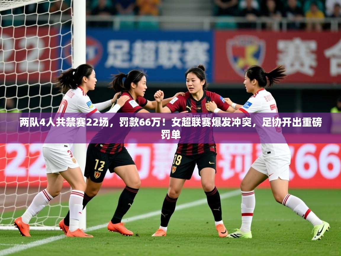 2025九游娱乐两队4人共禁赛22场,罚款66万!女超联赛爆发冲突,足协开出重磅罚单 第2张